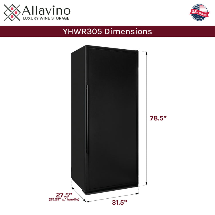 YHWR305-SDR dimensions