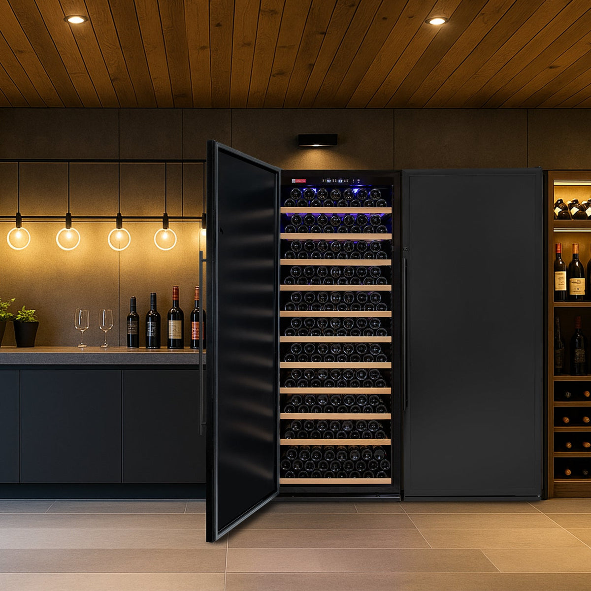 freestanding wine refrigerator