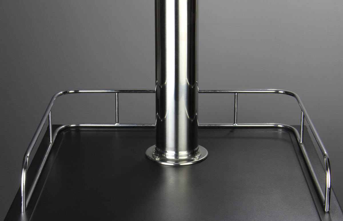 kegerator with no drip tray