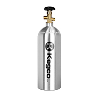 5 lb. Aluminum Co2 Tank for Kegerator and Draft Beer Dispensing