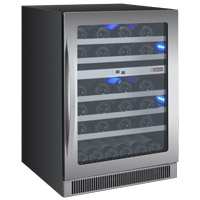 Reserva Series 53 Bottle Dual-Zone Wine Refrigerator