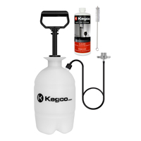 Deluxe Hand Pump Pressurized Keg Beer Kegerator Cleaning Kit w/ 32 oz. Cleaner