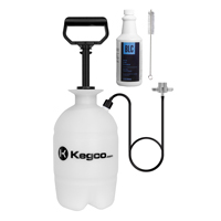 Deluxe Hand Pump Pressurized Keg Beer Kegerator Cleaning Kit w/ 32 oz. Cleaner