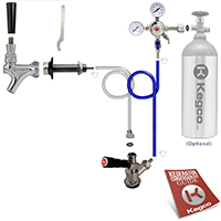 Standard Door Mount DIY Kegerator Keg Tap Conversion Kit