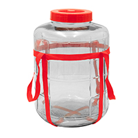 6.5 Gallon Wide Mouth Glass Carboy