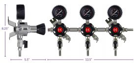 Kegco LHU5S-3 Elite Series Three Product Secondary Regulator