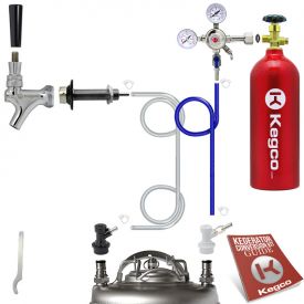 Kegco Standard Homebrew Kegerator Conversion Kit with 5 lb. Co2 Tank EBSHCK-5T